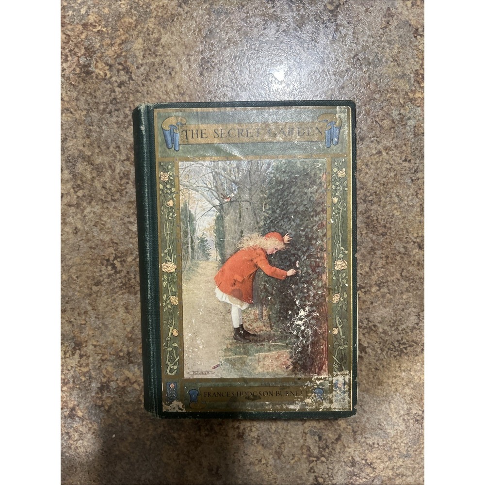 The Secret Garden Illustrated 2nd Edition 1911 Francis Hodgson Burnett - Stokes